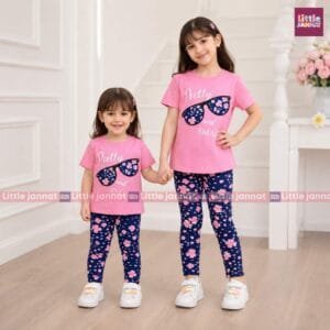 Cotton Summer Set -209 - Bluish Pink